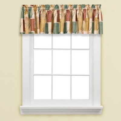 Saturday Knight Ltd Tranquility Warm Toned Palette window Valance - (58"x13") in Spice Color