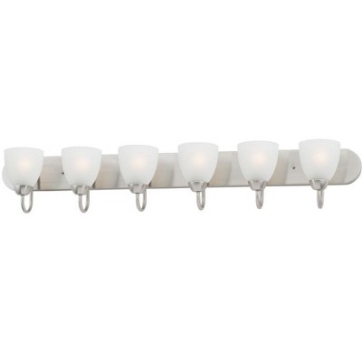 Maxim Lighting Axis 6 - Light Vanity in  Satin Nickel