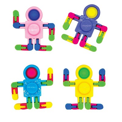 Geddes Pop ‘n’ Spin Whacky Guy Toys - 24 per display