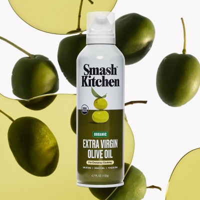 Smash Kitchen Cooking and Topping Olive Oil Spray - 4.7oz
