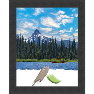 Amanti Art Mezzanotte Black Wood Picture Frame - 1 of 4