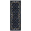 Washable Rug Modern Floral Rug Non Slip Low Pile Rug Stain Resistant Area Rug Non Shedding Indoor Floor Cover for Bedroom Living Room - 4 of 4