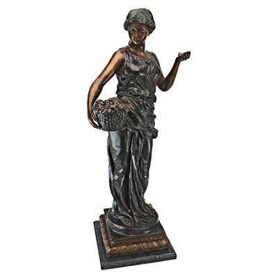 Design Toscano Goddess Of Nature Cast Bronze Garden Statue : Target