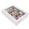 Craftoutlet.Com 1.25 In Snowman & Snowflakes Ornament Set Mini Ball Ornaments Tree Ornament Sets - 3 of 3