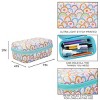 Rainbow Collage EVA Hard-Side Utility Case With Carabiner - 4 of 4