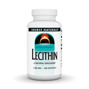 Lecithin 1200mg by Source Naturals, Inc.  -  100 Softgel - 1 of 3