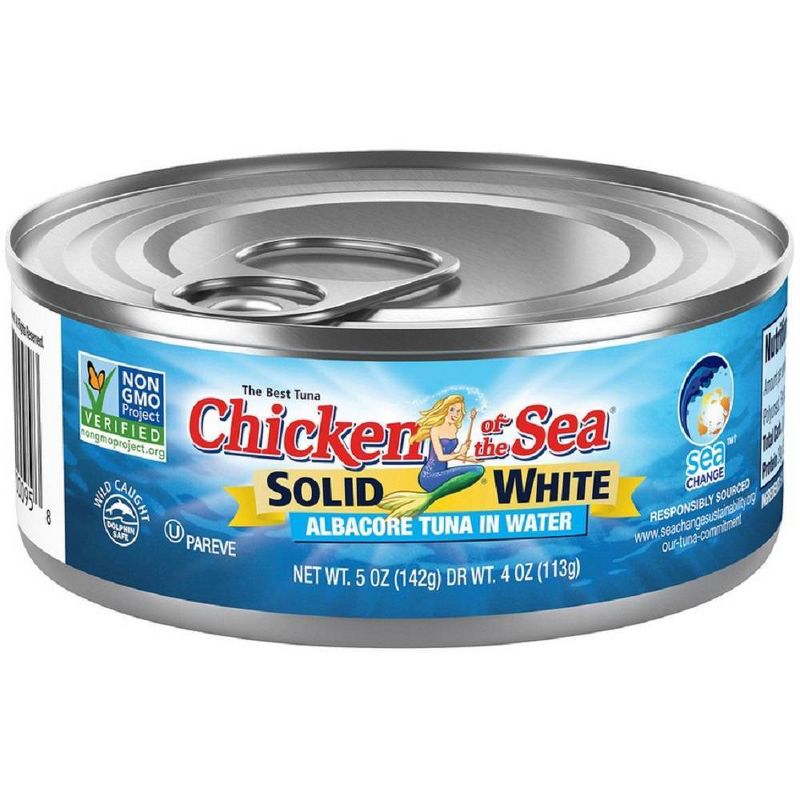 Chicken of the Sea Solid White Albacore Tuna in Water - 5oz, 1 of 6