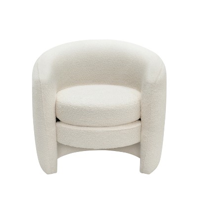 Christopher Knight Home Sacha Modern C-shape Boucle Upholstered Accent Chair