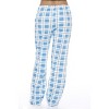 Just Love Womens Plaid Knit Jersey Pajama Pants - 100% Cotton PJs - 3 of 3