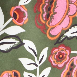 bubbly flowers green