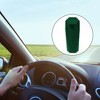 Unique Bargains Auto Car Trash Can Durable Front Seats Trash Bin Green 1 Pc 3.5" Length 3.1" Width 7.9" Height ABS Rhinestone - 2 of 4