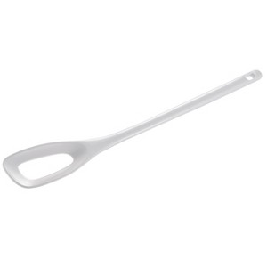 Hutzler 12-inch Melamine Blending / Mixing Spoon with Hole - 1 of 1