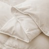 Peace Nest Heavyweight Extra Warmth White Goose Feather Down Fiber Duvet Comforter Insert - 3 of 4