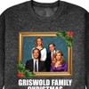 Men's - National Lampoon - Christmas Vacation Griswold Family Portrait Graphic Fleece Sweatshirt - 2 of 4