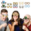 Big Dot of Happiness Oktoberfest Glasses - Paper Card Stock Party Photo Booth Props Kit - 10 Count - 2 of 4