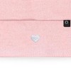 Dalix Lil Heart Embroidered Beanie Warm Winter Knit Hat Women - 2 of 4