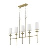 Z-Lite Emily 5 - Light Chandelier in  Rubbed Brass - 3 of 4