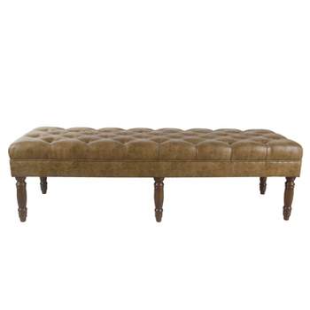 Classic Layla Tufted Bench - HomePop