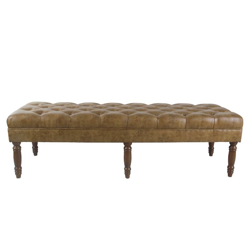 Classic Layla Tufted Bench - HomePop, 1 of 12