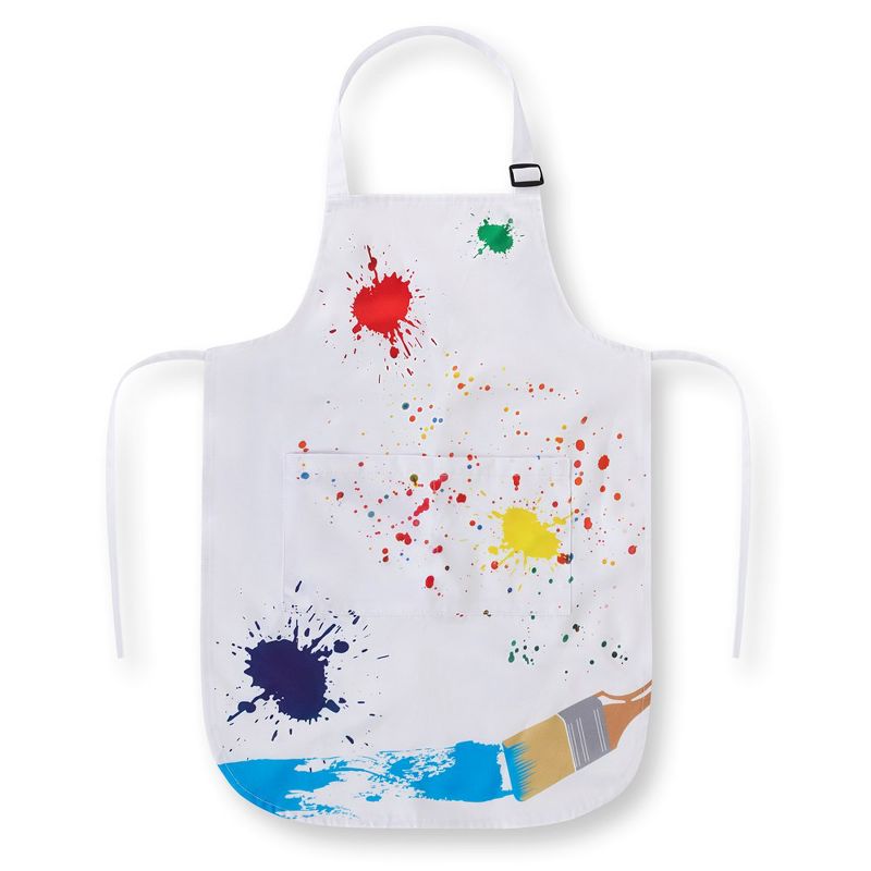 Dress Up America Painter Costume for Kids - Artist Apron and Cap, 4 of 6
