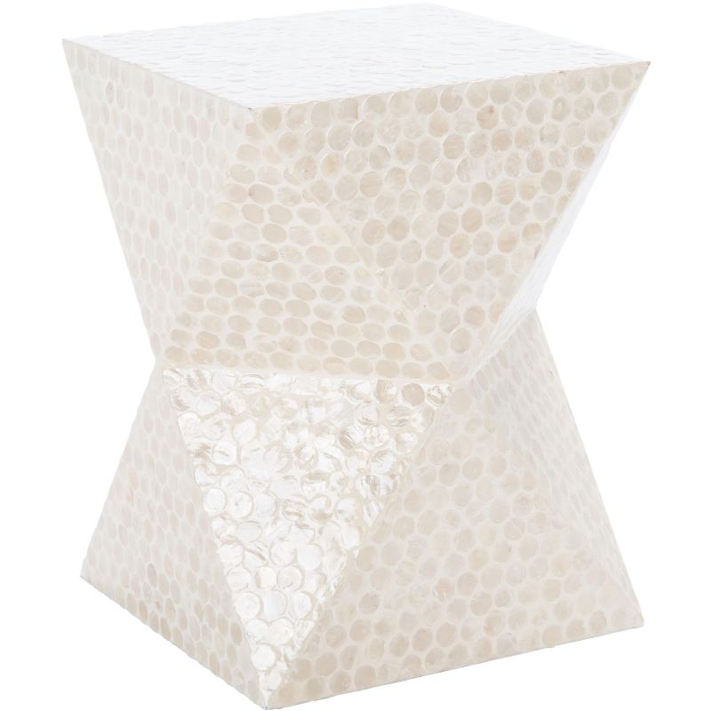 Milan Accent Table - White - Safavieh., 5 of 10