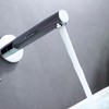 Sumerain Single Handle Left-Handed Wall Mount Bathroom Faucet in Chrome with Brass Rough-in Valve - 4 of 4