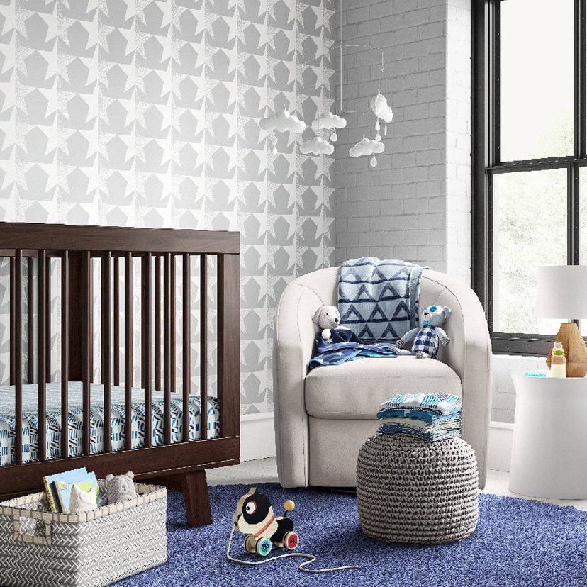 Babyletto Homespun Stars Baby Bedding Collection