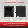 Pyle Sound Recording Audio Isolation Box - Portable and Compact Soundproofing Studio Booth - 2 of 4
