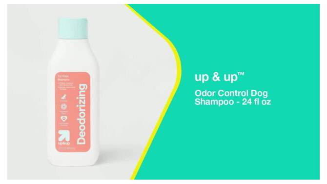 Odor Control Dog Shampoo - 24 fl oz - up &#38; up&#8482;, 2 of 5, play video