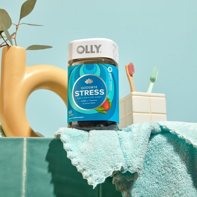 Kẹo dẻo OLLY Goodbye Stress Gummies với GABA, L-Theanine & Lemon Balm - Berry Verbena, 2 trong số 14