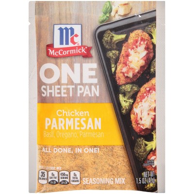 McCormick ONE Chicken Parmesan Sheetpan Seasoning Mix - 1.5oz