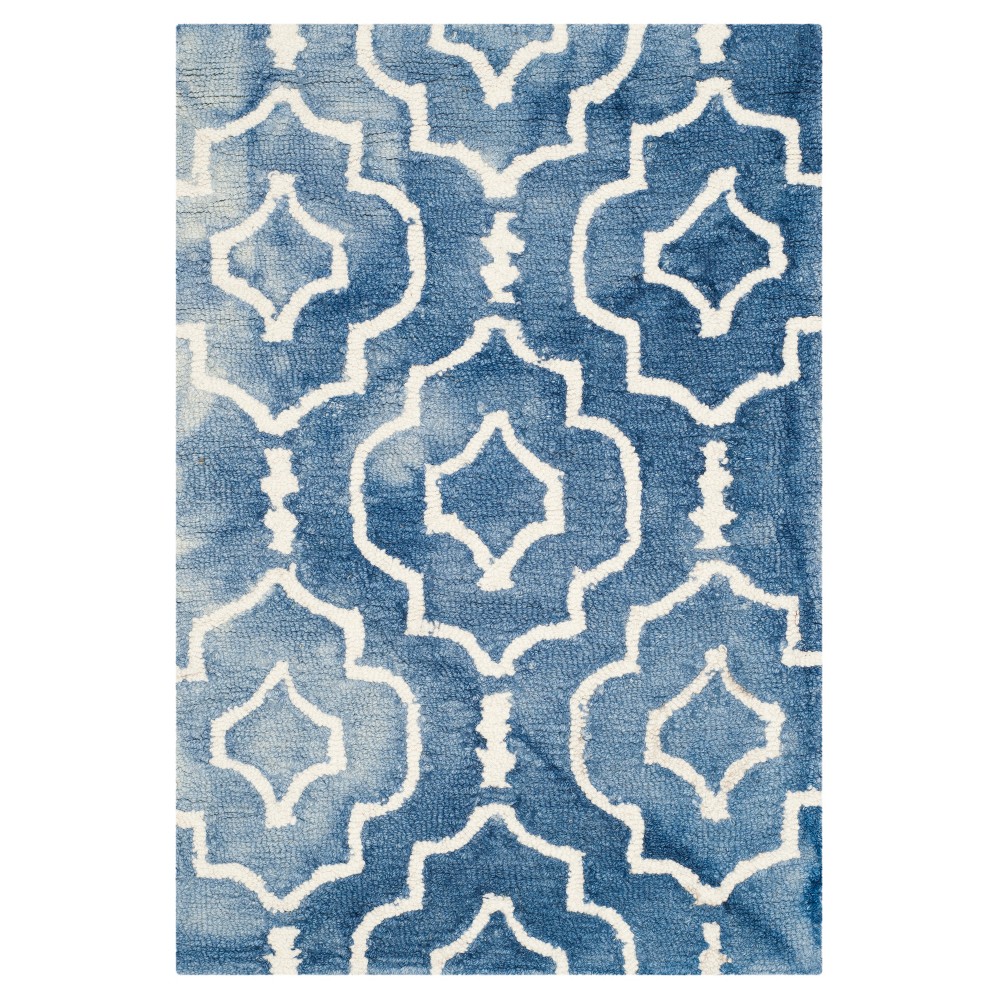 Alyson Accent Rug - Blue / Ivory (2'x3') - Safavieh