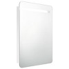 vidaXL LED Bathroom Mirror Cabinet Shining White 23.6 in.x4.3 in.x31.5 in. - 2 of 4