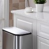 Stainless Steel Kitchen Trash Can 13 Gal, Hand Free Garbage Can with Inner Bucket & Soft Close Lid - 2 of 4