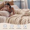 Bedsure-Waffle Weave 100% Cotton Solid Blanket For All Season, Breathable and Soft, Waffle Weave Blanket for Best Gift - 4 of 4