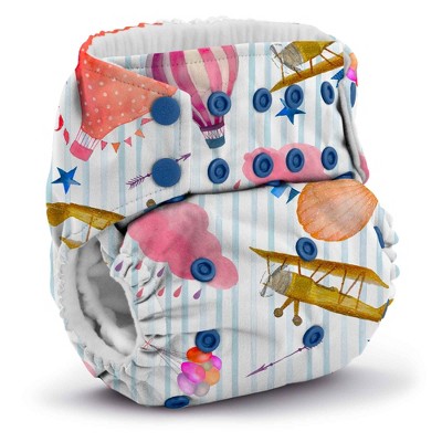 Image of Kanga Care Rumparooz G3 Reusable One Size Cloth Pocket Diaper (6-55+ lbs) - Soar White