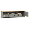 vidaXL VIGO TV Stand Entertainment Center with Storage Drawers Solid Wood Pine - 3 of 4