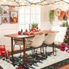 Coolmee Christmas Tree Area Rugs 3x5 Non Slip Washable Christmas Indoor Rug for Entryway Living Room Kitchen Bathroom Floor, Stain Resistant - 4 of 4