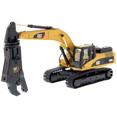 CAT Caterpillar 330D L Hydraulic Excavator with Shear and Operator "Core Classics" 1/50 Diecast Model by Diecast Masters