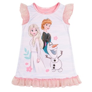 Kids Disney's Frozen Cast Night Gown Pajamas - 1 of 1