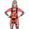 HalloweenCostumes.com One Size  Boy  Infant Disney The Incredibles Baby Halloween Costume Carrier Cover, Black/Red/Orange - 2 of 3