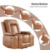 Power Lift Faux PU Recliner Chair - Heat and Massage, Adjustable Back & Legs, Heavy Duty Lift Sofa for Seniors, for Elderly and Mobility Impaired - 2 of 4