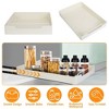 NewHome"Pull-Out Cabinet Organizer, Stick-On Carbon Steel Slide-Out Shelf for Kitchen, Bathroom, 11.93"x16.61" Creamy White - 2 of 4