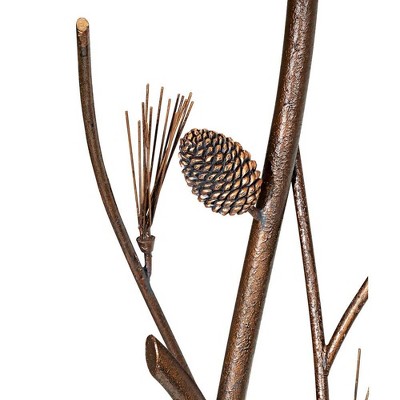 Willow Bronze 60" Iron Floor Lamp with 3-Way Switch