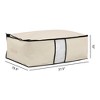REGALWOVEN Bedding Clothing Non-Woven Fabric Storage Bags with Handles - 2 of 4