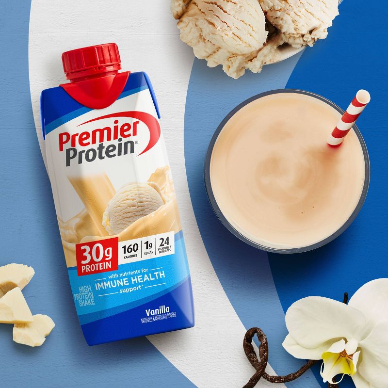 Premier Protein 30g Protein Shake - Vanilla, 3 of 13