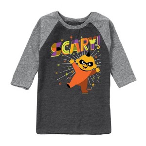 Boys' - Disney - The Incredibles Halloween Raglan Graphic T-Shirt - 1 of 3