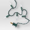 60ct LED Faceted C6 Christmas String Lights Twinkling with Green Wire - Wondershop™ - 4 of 4
