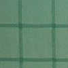 LunaLulinlk 72”L x 72”W Green Plaid Textured Polyester Cotton Blend Shower Curtain - 3 of 4