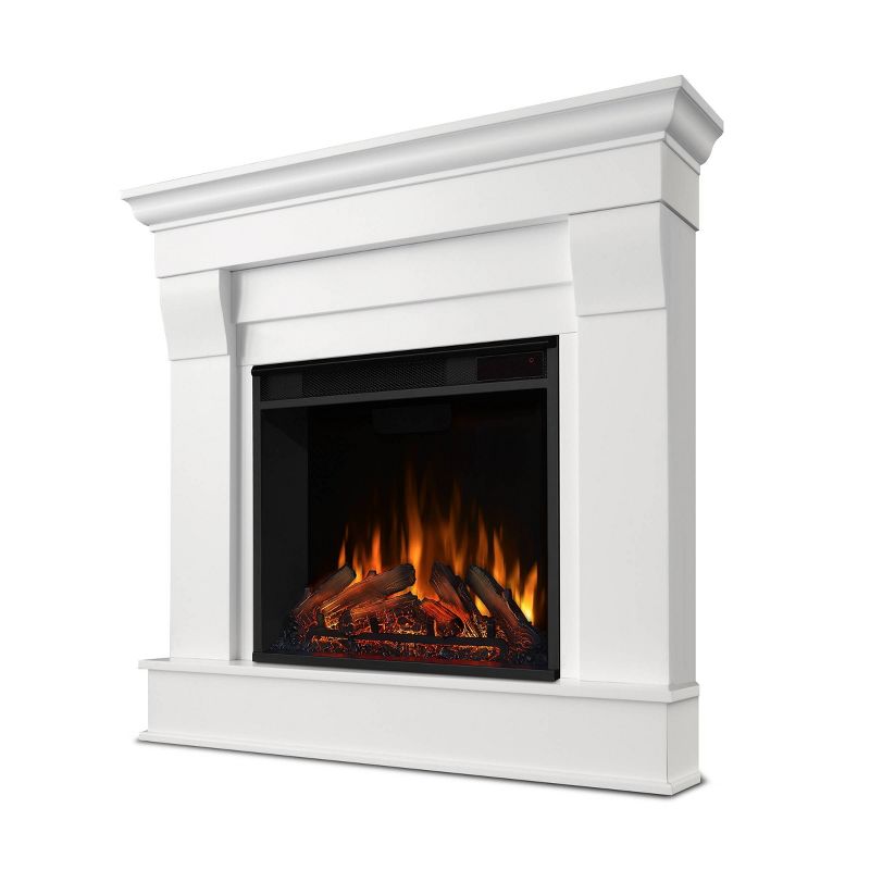 Real FlameChateau Corner Electric Fireplace White, 1 of 12